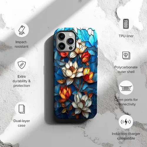 Artisanal Coque de portable iPhone 16 15 14 13 12 11 Pro Max